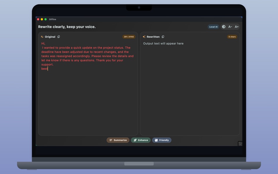 #2. Diffine (macOS) De: Young Mo Kang
