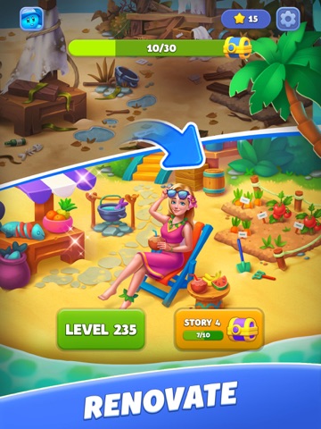Bubble Jam - Block Match Games iPad screenshot