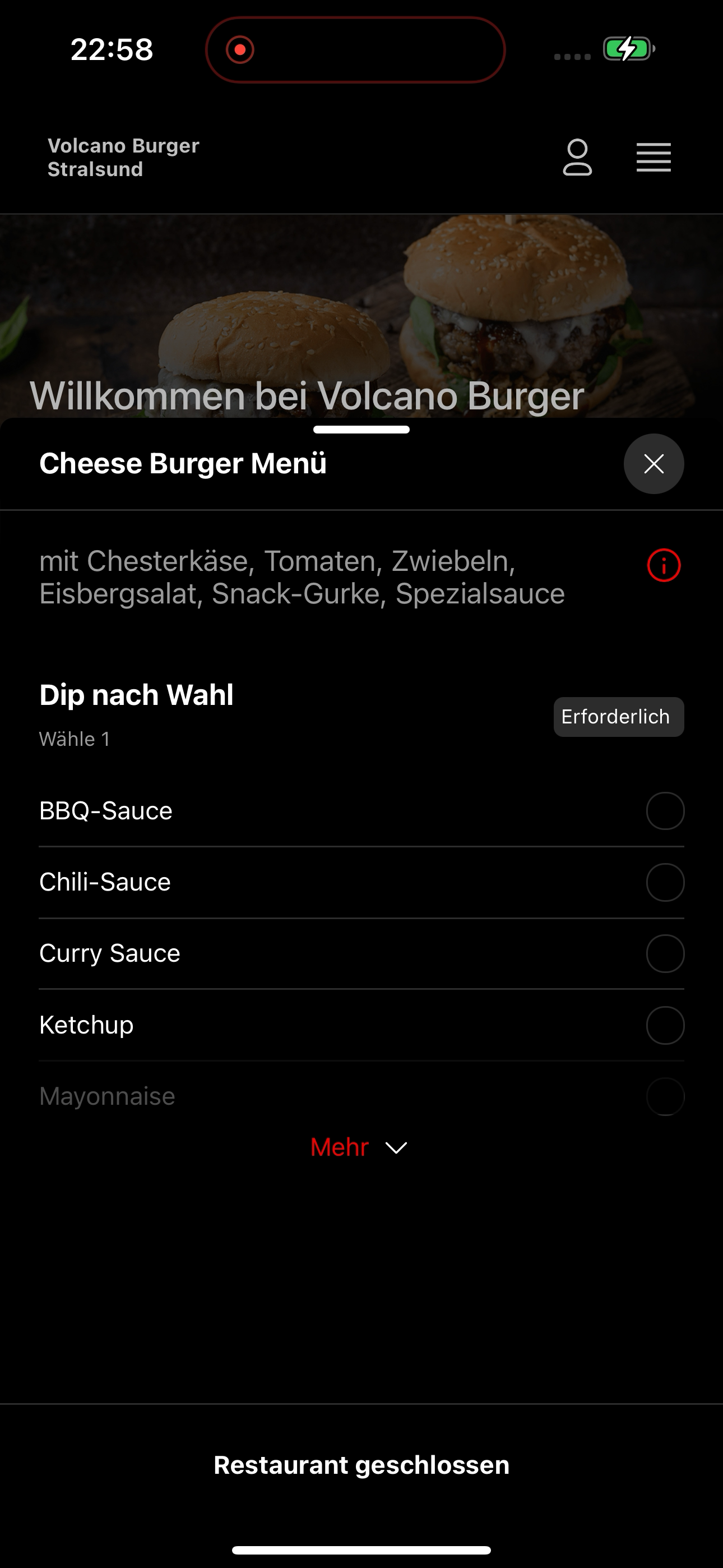 Volcano Burger Stralsund screenshot 8