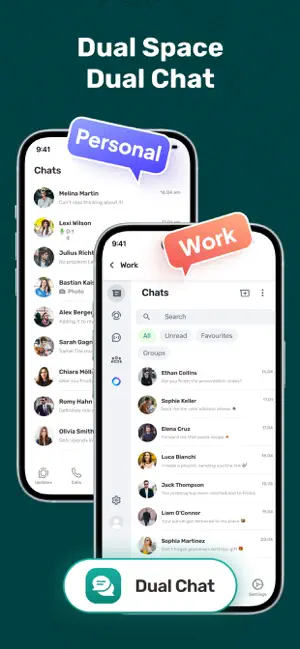 Whats Web - Dual App Messenger iPhone screenshot 3