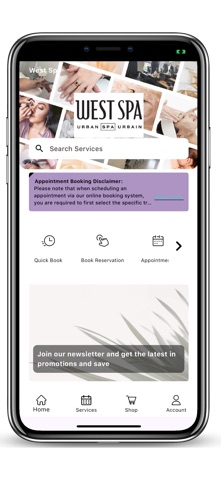 West Spa Medical iPhone screenshot
