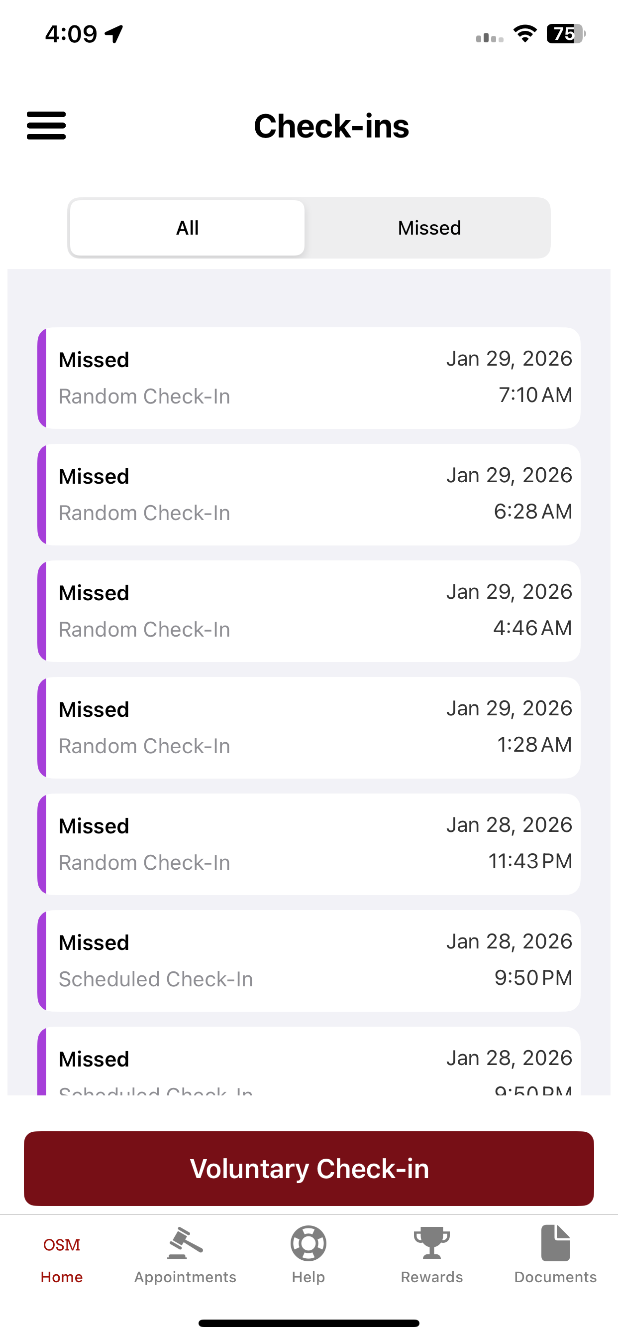 Outreach Smartphone Monitoring