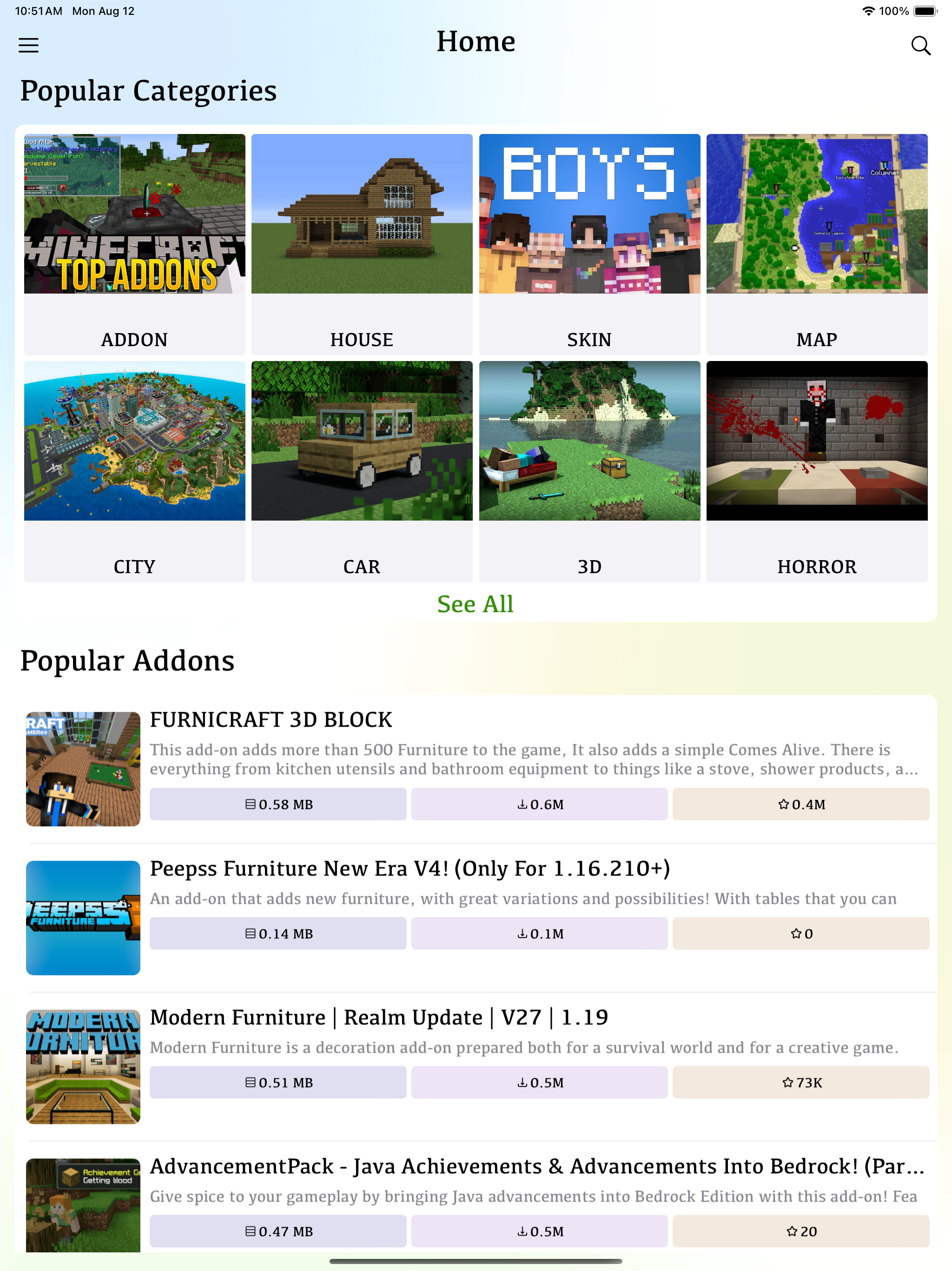 MCPE Addons 4 Minecraft PE