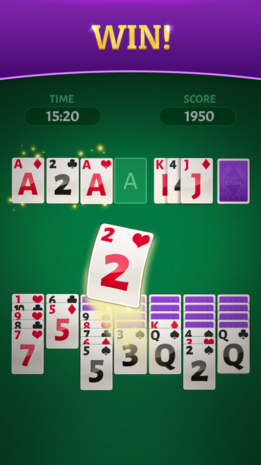 #1. Solitaire Cash (iOS) By: Papaya Gaming