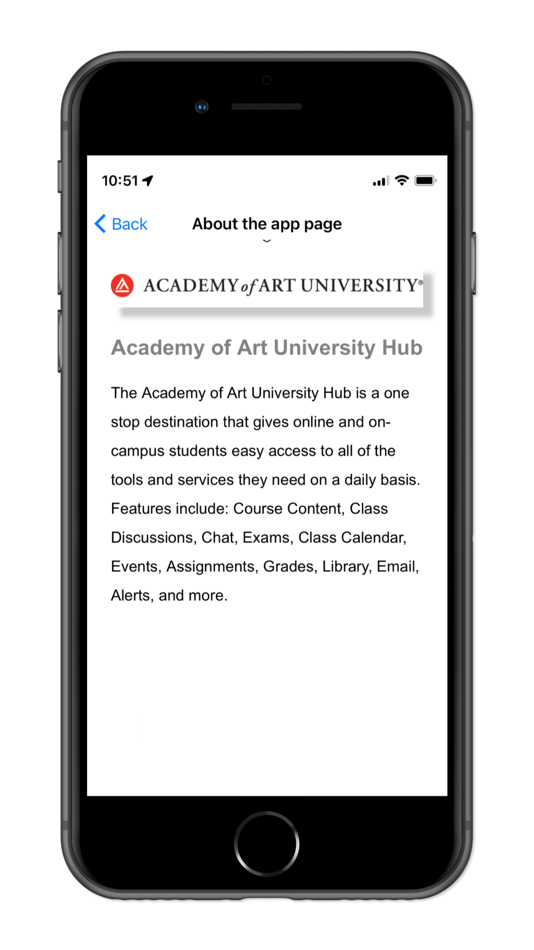 #3. Academy of Art University Hub (iOS) 由: Academy of Art University