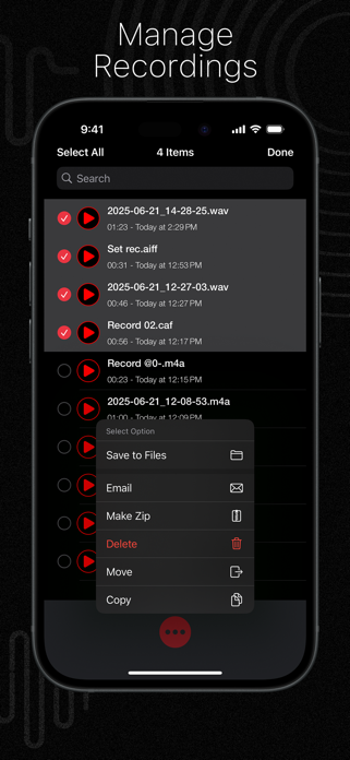 Audio Recorder Pro & Playback Screenshot 8 of 10