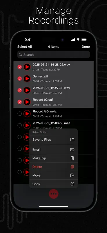 Audio Recorder Pro & Playback screenshot 8 of 10