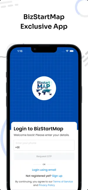 BIZSTARTMAP screenshot 1