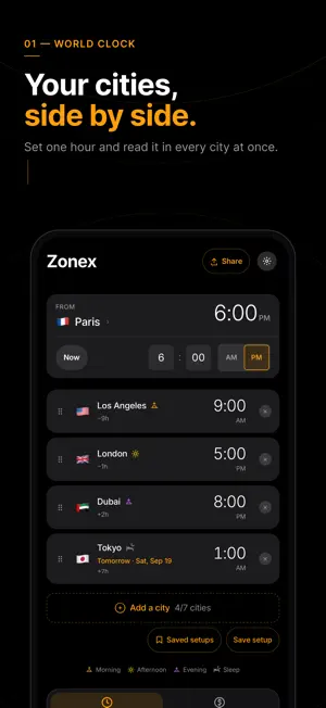 Zonex Time & Currency screenshot 1