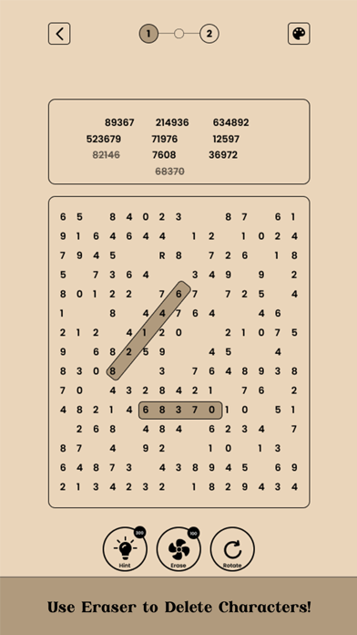 Number Search - Hardest Game Screenshot