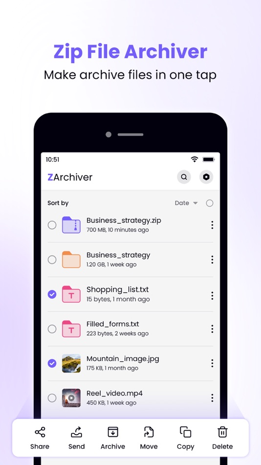 #2. ZArchiver - Zip UnZip (iOS) By: Liam Sammy
