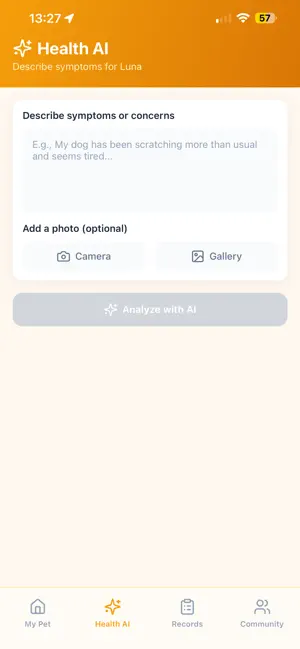 ManagePet AI screenshot 1