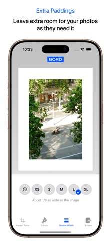 Uncrop Photos - BORD iPhone screenshot