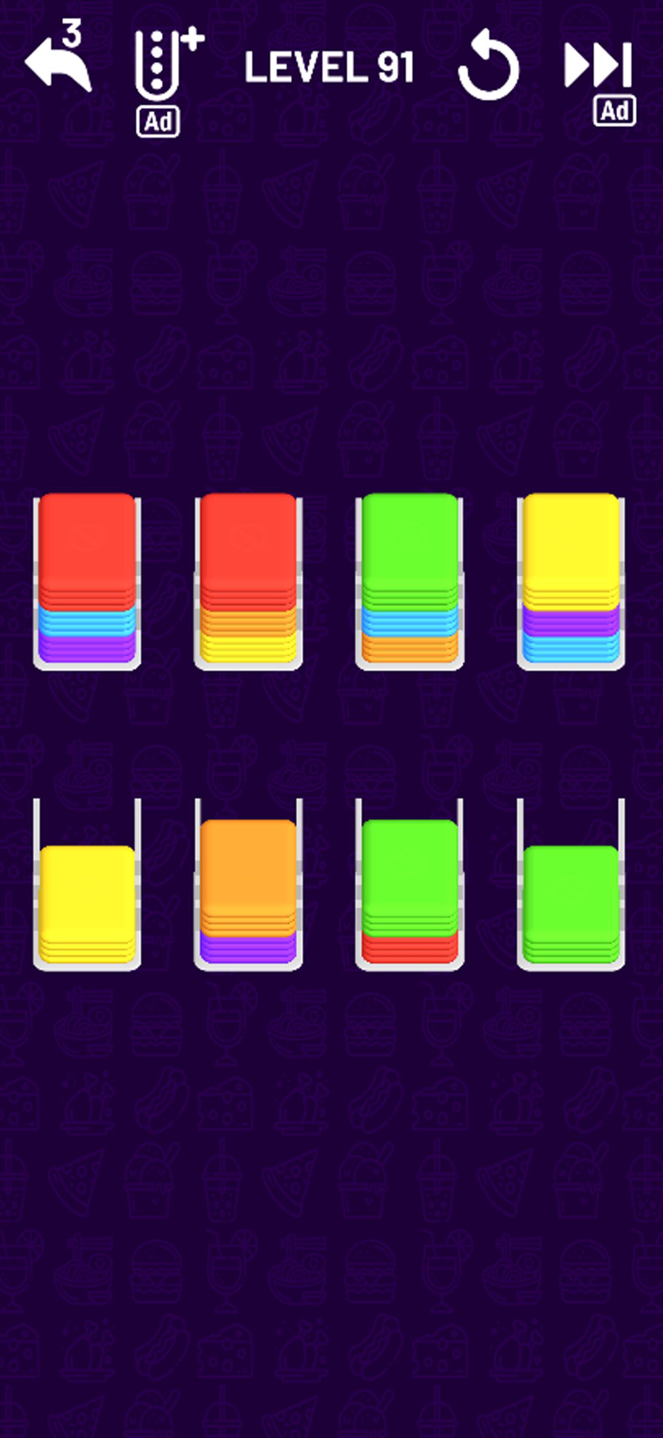 Card Shuffle Sort Puzzle