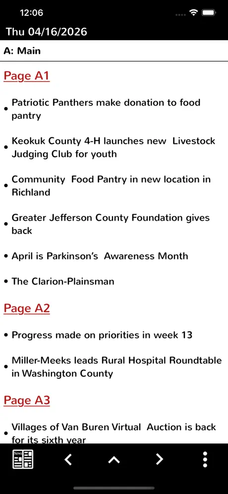 Clarion Plainsman‑App screenshot 3