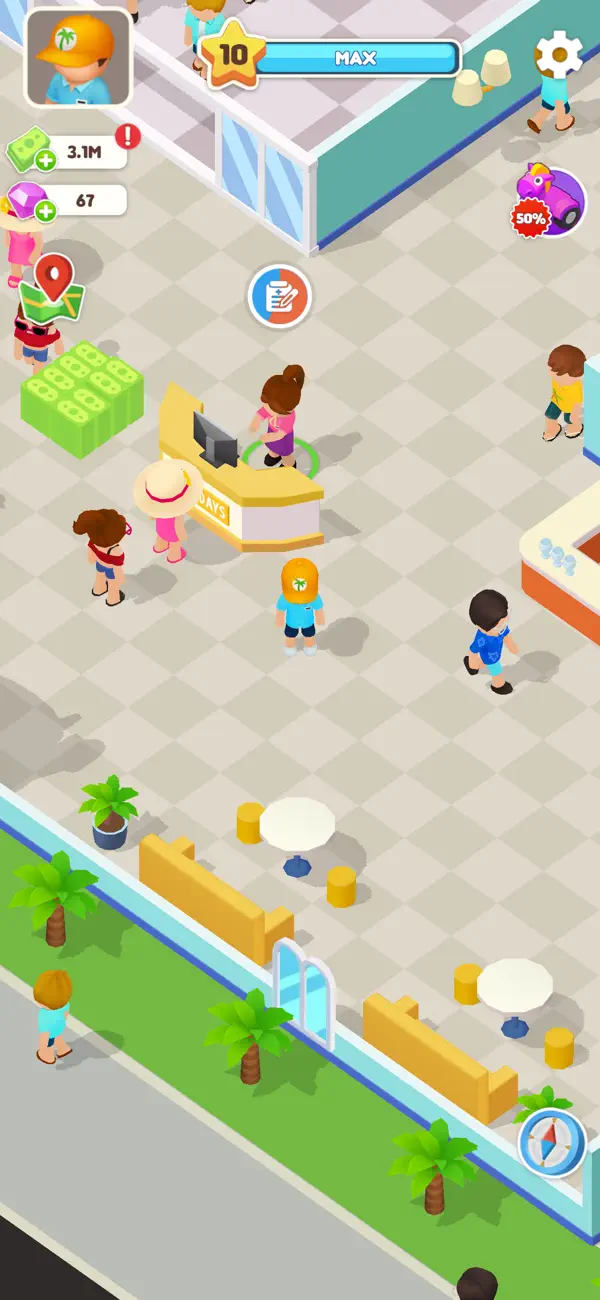 My Dream Hotel Hack screenshot 1 - iOS game interface