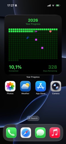 Year Progress: Widget Screenshot 5 of 10