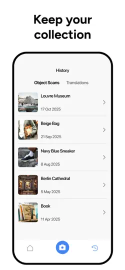 Captura de pantalla de Lens AI: Identifica Todo en iPhone 6