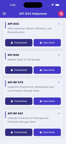 API 653 helpmate Screenshot 3 of 8