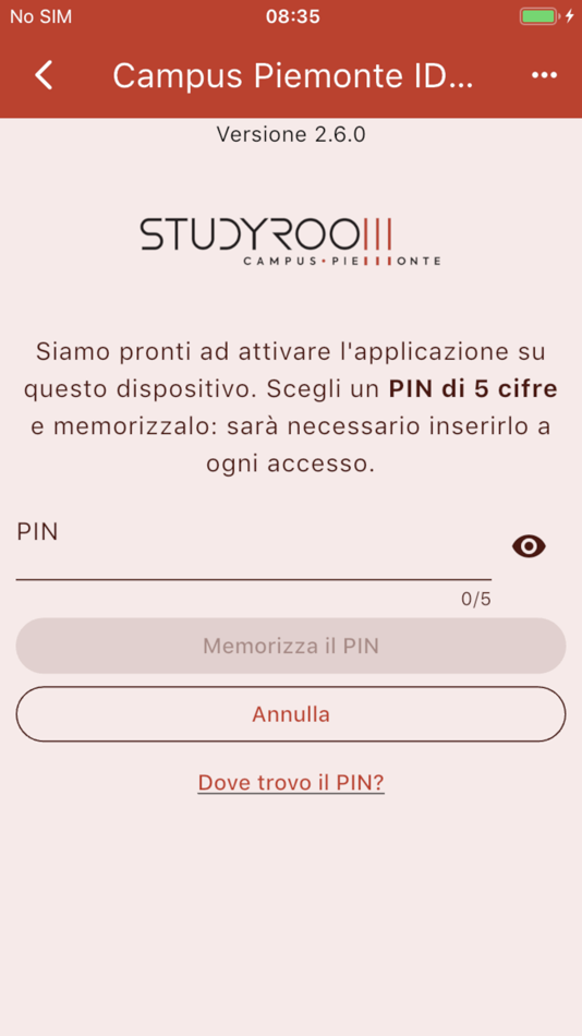#2. Campus Piemonte ID Study Room (iOS) By: In4matic srl
