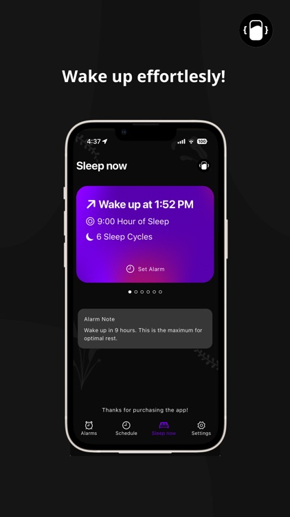 WakeUp - The Sleep Calculator