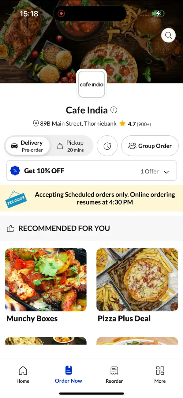 Screenshot #2 pour Cafe India Thorniebank