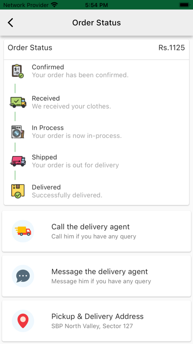 Brief Wash :Laundry & DryClean Screenshot