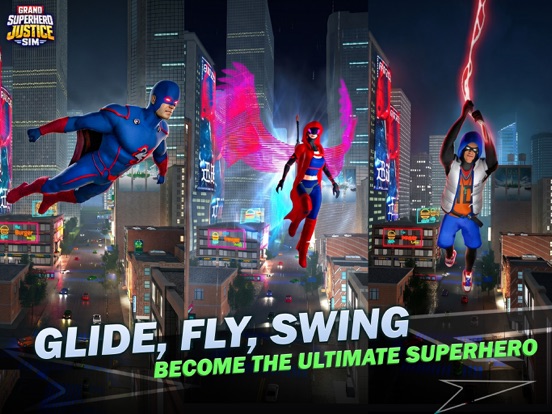 Grand Superhero Simulator iPad screenshot