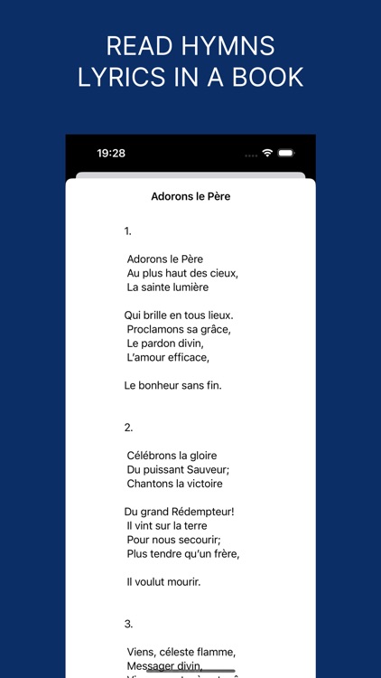 Chant d'espérance