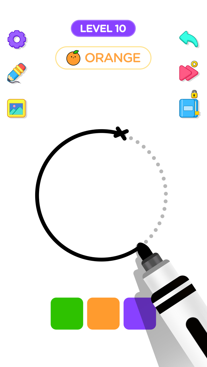 Coloring Book ASMR Drawing