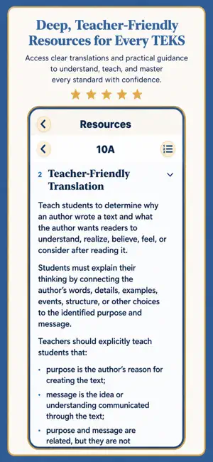 Teach BIG TEKS Companion screenshot 2