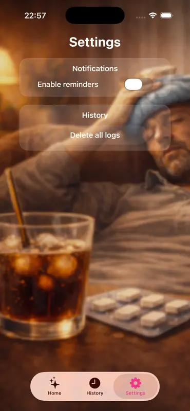 Hangover Log screenshot 6 of 6