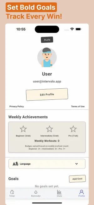 HIIT Interval Timer & Tracker screenshot 2