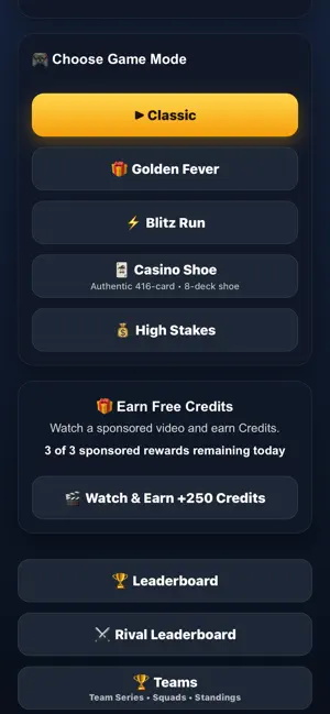BlockJack Game screenshot 1