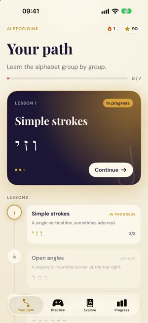 AlefOrigins screenshot 1
