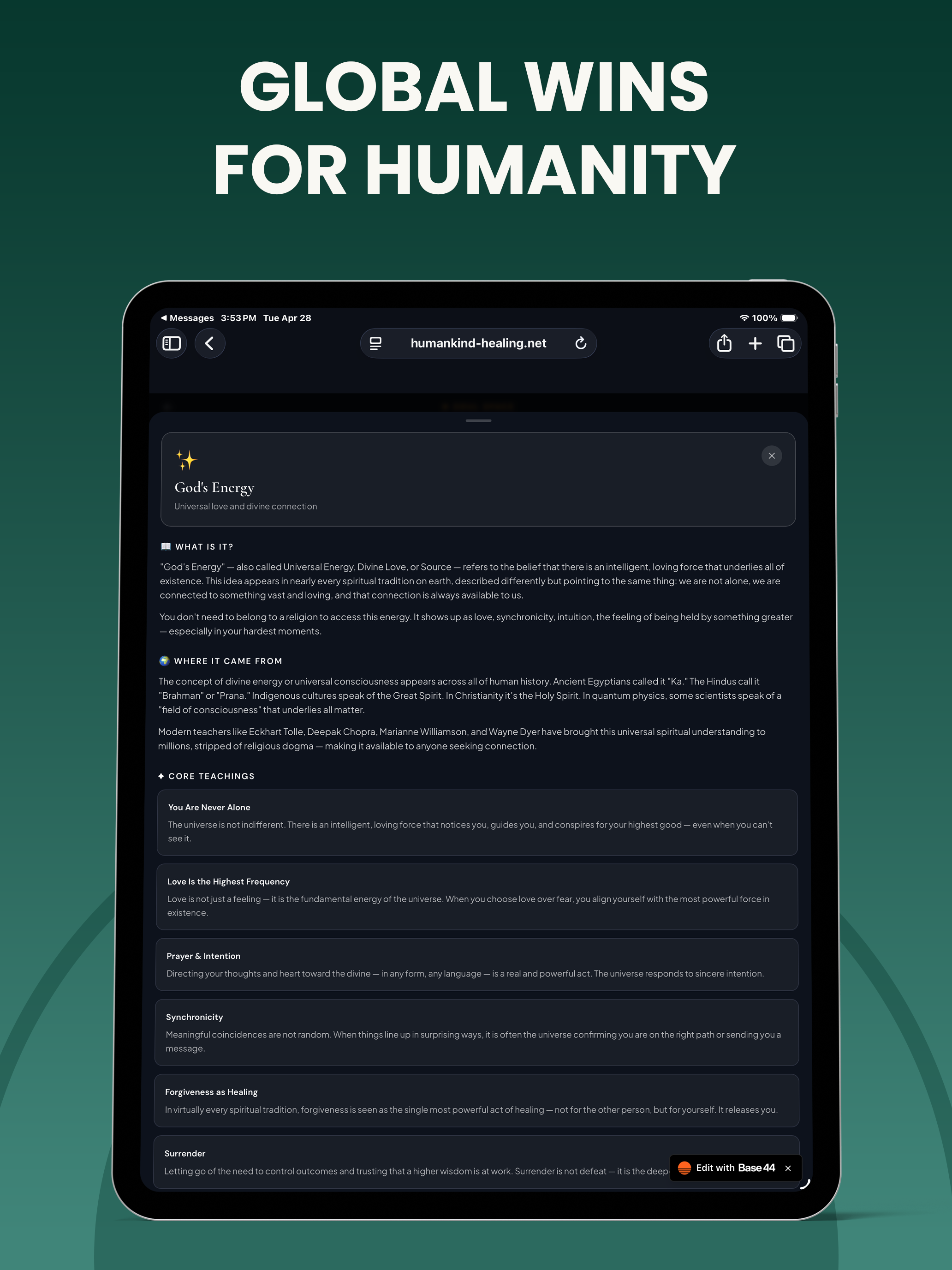 Human Kind Healing screenshot 18