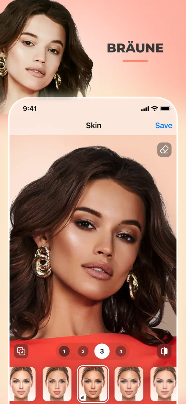 FaceApp: Gesichtsbearbeitung iPhone App Screenshot 6 – Foto & Video