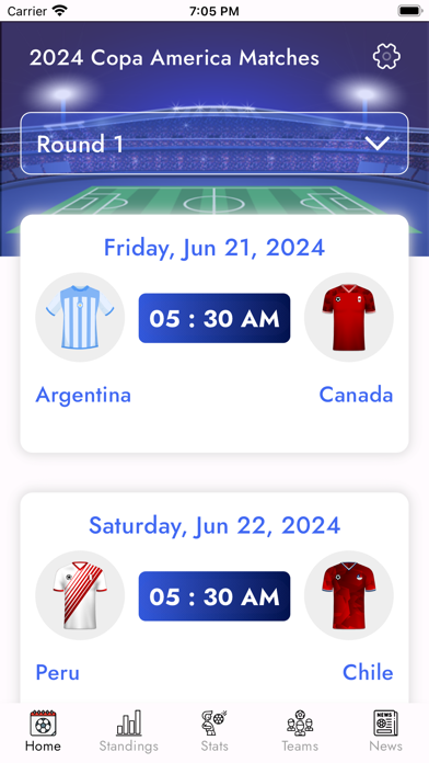 Copa America Football 2028 Screenshot