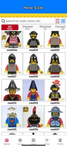 MyMinifigs screenshot