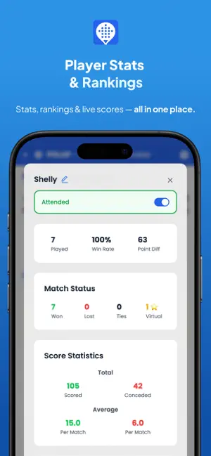PDLUP - Padel Matchmaker iPhone screenshot 6
