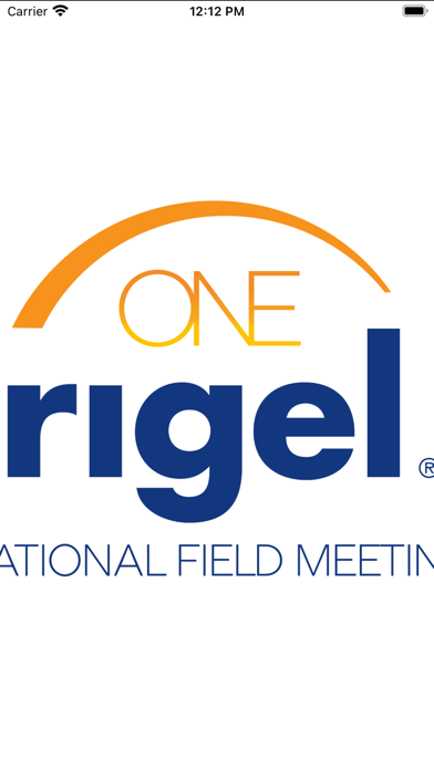 Rigel Event App Screenshot