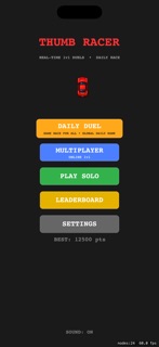 Thumb Racer screenshot 1
