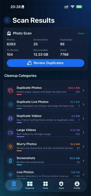 PrimeClear screenshot 2