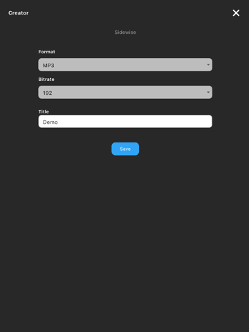 8D Audio - 8D Player, Audio 3D iPad screenshot 7 - Music app