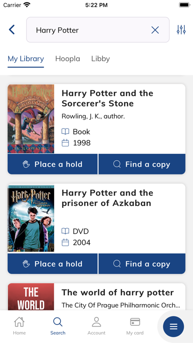 St. Mary's County Library Screenshot