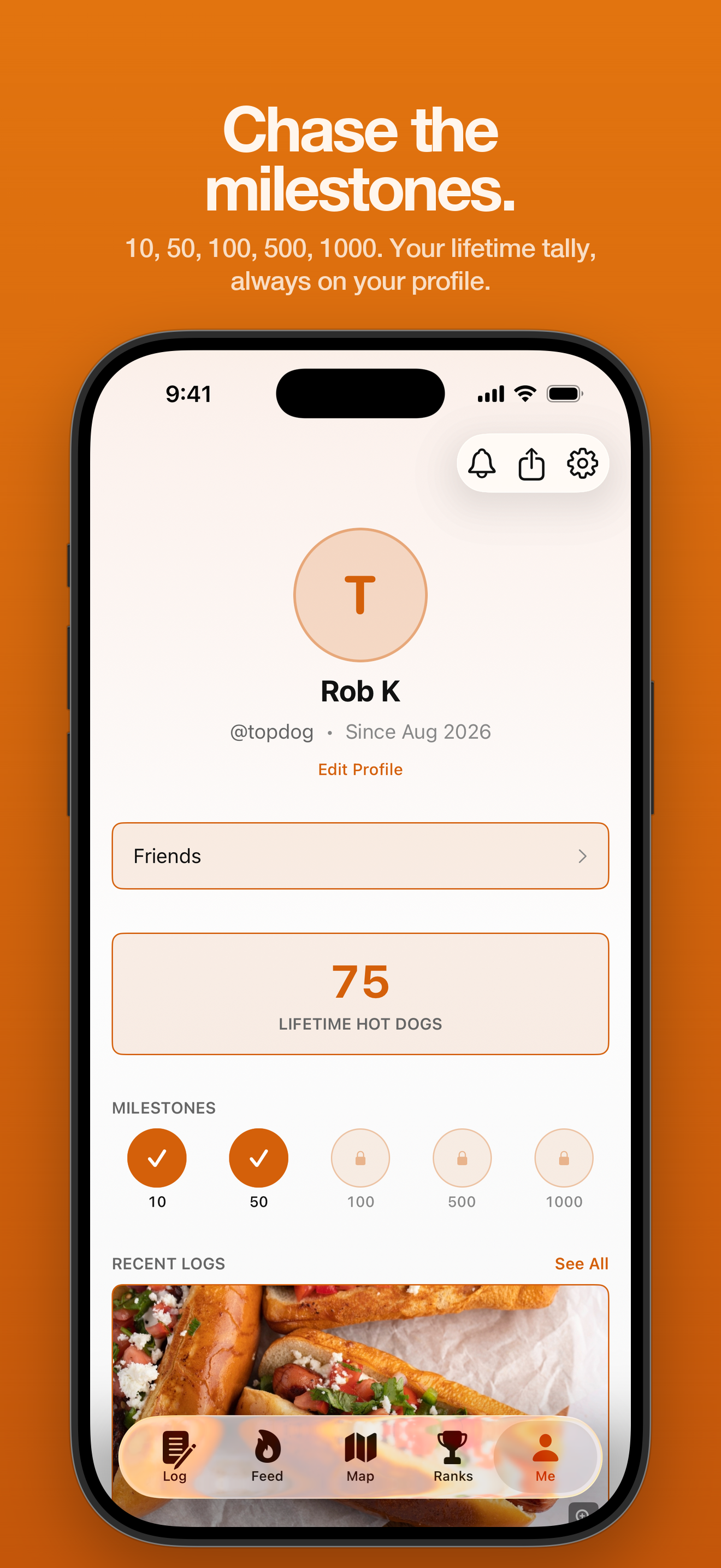 Hot Dog Log screenshot 5