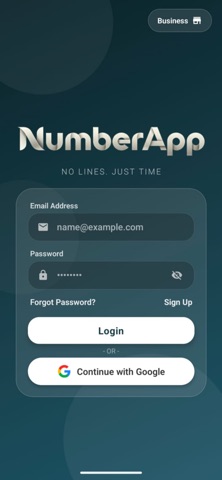 NumberApp screenshot