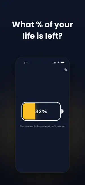 Life Battery: Time Left Clock screenshot 1
