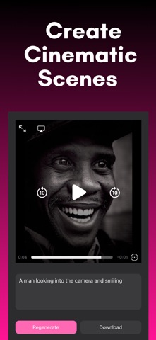 AI Photo to Video Maker: Datai iPhone screenshot
