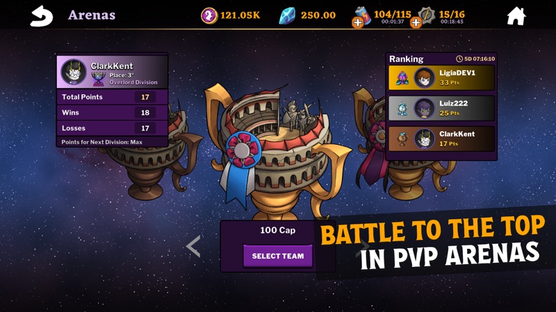 Devikins: Jogo RPG de Turnos screenshot 5